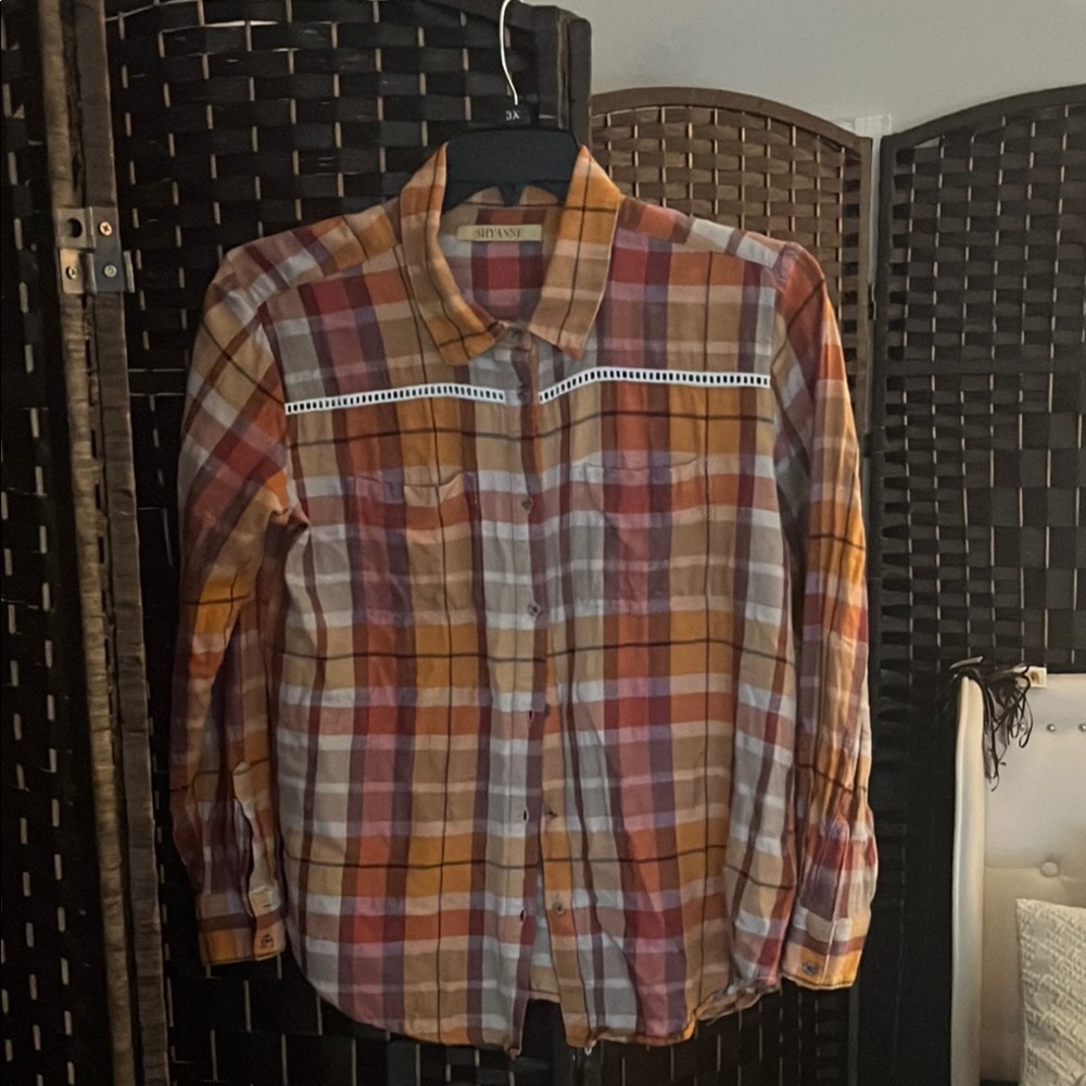 Shyanne Multicolor Plaid Shirt